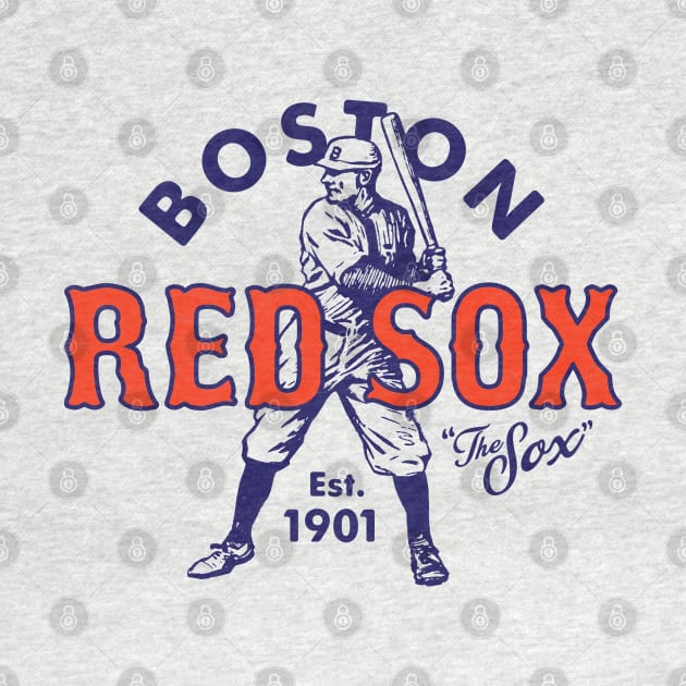 Old Style Boston Red Sox 2 by Buck Tee by Buck Tee